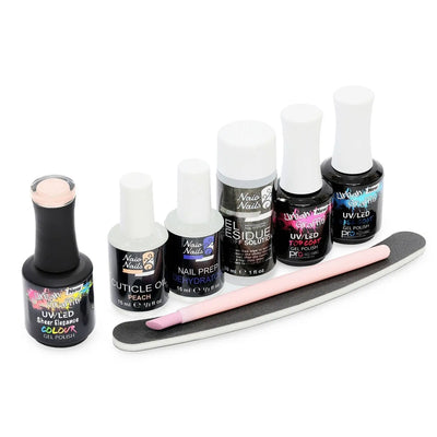 Geellaki stardikomplekt - Nude   Naio Nails
