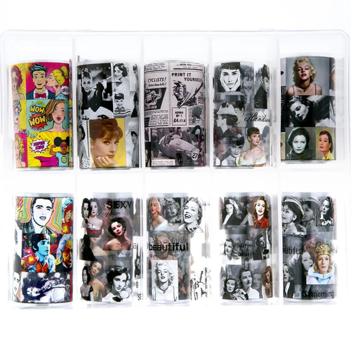 TFS-101 Pop Art valik ülekandefooliume
