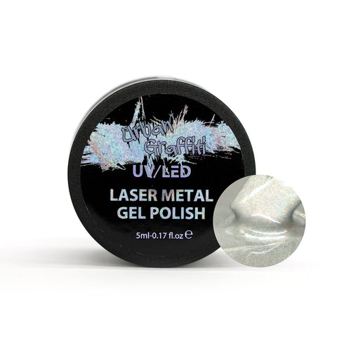Our täiesti uus Laser Metal Gel Polish annab pealekandmisel igale küünelakomplektile kauni holograafilise aktsendi.